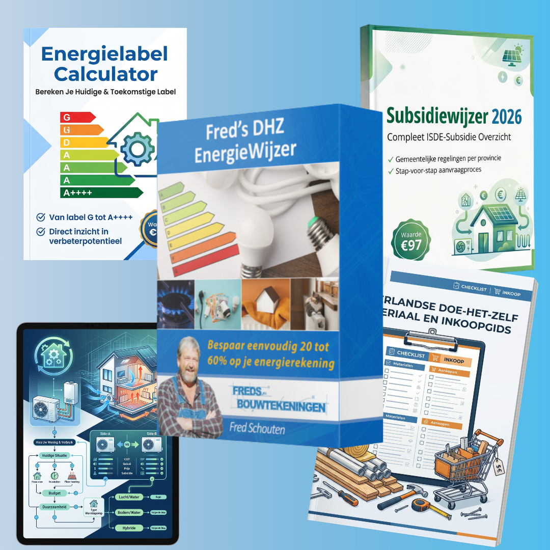 Fred's DHZ Energiewijzer - Complete pakket met bonussen